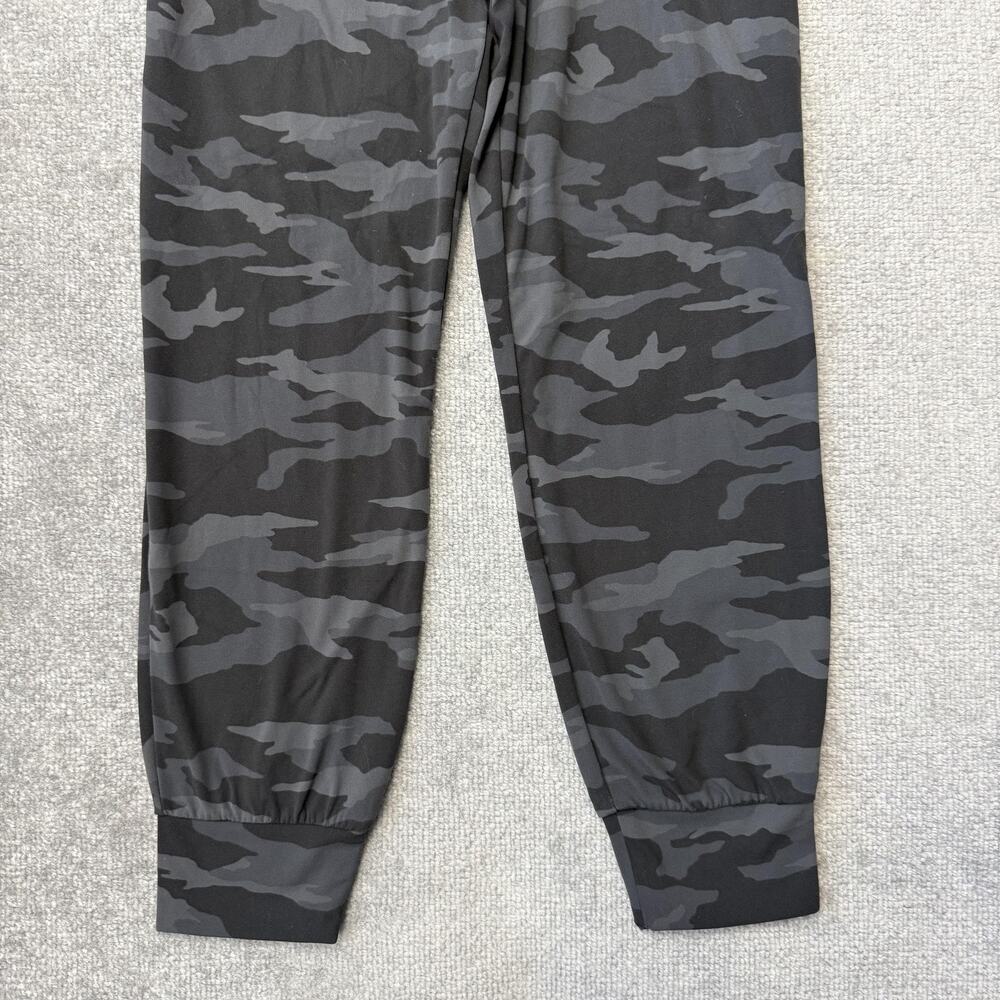 Athleta Salutation Camo Jogger Pants Womens Small Black Gray High Rise Yoga - Picture 3 of 11